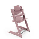 Εικόνα της Stokke Tripp Trapp Bundle Καρέκλα Με Baby Set² Heather Mauve Και Tray Δίσκο White