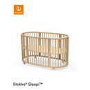 Εικόνα της Stokke Sleepi V3 Bundle Natural Με Στρώμα Και Κατωσέντονο White
