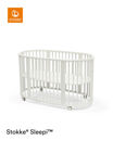 Εικόνα της Stokke Sleepi V3 Bundle White Με Στρώμα Και Κατωσέντονο White