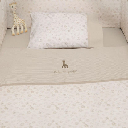 Εικόνα της Παπλωματοθήκη με Φερμουάρ 100x140 Design 506 SOPHIE LA GIRAFE