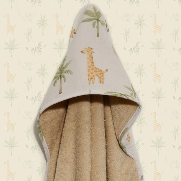 Εικόνα της Baby Oliver Μπουρνούζι Κάπα Καφέ 75x75