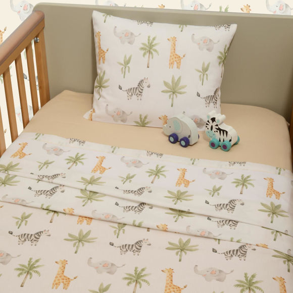 Εικόνα της Σετ Σεντόνια Κούνιας 3τμχ (110x170) Des.424 βαμβακερά Baby Oliver