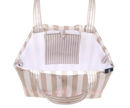 Εικόνα της Shopper Bag Stripes Beige	La Milo