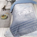 Εικόνα της Κουβέρτα Βελουτέ Μονή (160x220) Nima Kids Roar