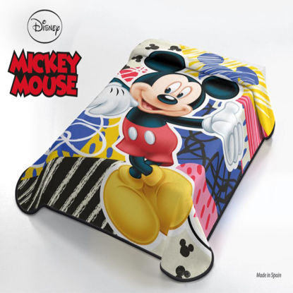 Εικόνα της Belpla Κουβέρτα Ισπανίας Βελουτέ Mickey 160x220εκ