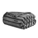 Εικόνα της Κουβέρτα Βελουτέ Υπέρδιπλη (260x240) Guy Laroche Gazelle Black