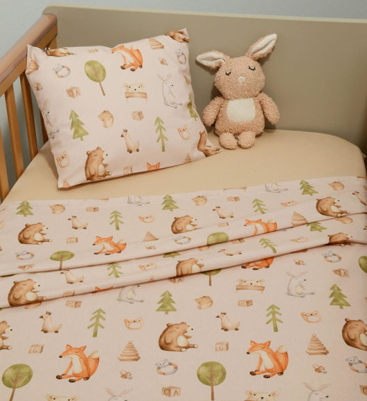 Εικόνα της Σετ Σεντόνια Κούνιας με λάστιχο Des.428 Oliver Baby