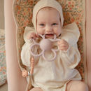 Εικόνα της Κλιπ για Πιπίπλες Σιλικόνης Hera Powder Pink - Mushie