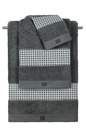 Εικόνα της Σετ 3τμχ Πετσέτες Buddha Cement-Anthracite Guy Laroche