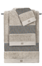 Εικόνα της Σετ 3τμχ. Πετσέτες Canyon Anthracite-Natural Guy Laroche