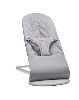 Εικόνα της BabyBjorn Ριλάξ Bliss, Woven, Petal quilt, Light Grey