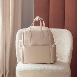 Εικόνα της Τσάντα Αλλαξιέρα Backpack Icon Κρεμ