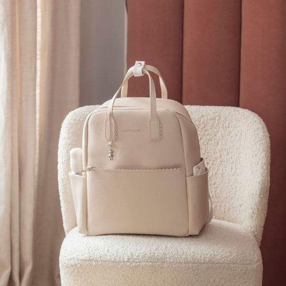 Εικόνα της Τσάντα Αλλαξιέρα Backpack Icon Κρεμ