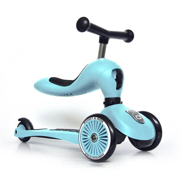 Εικόνα της Scoot & Ride Highway kick 1 Πατίνι 2 σε 1 Blueberry