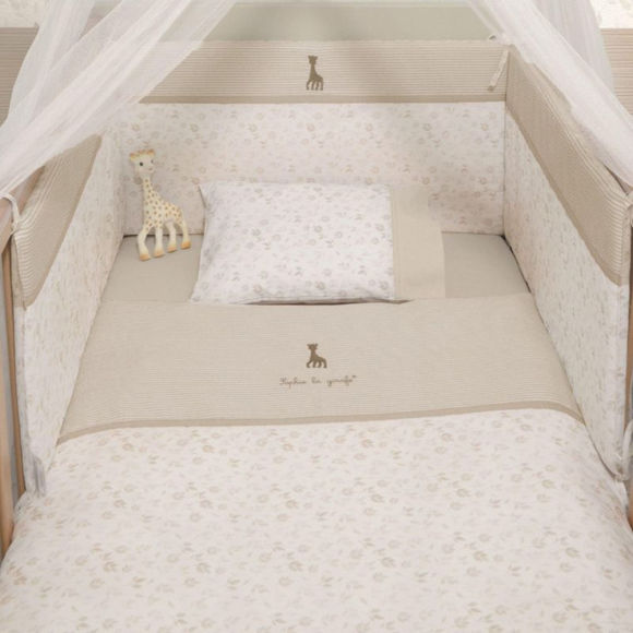 Εικόνα της Sophie La Girafe Πάπλωμα Με Παπλωματοθήκη 100cm * 140cm Beige