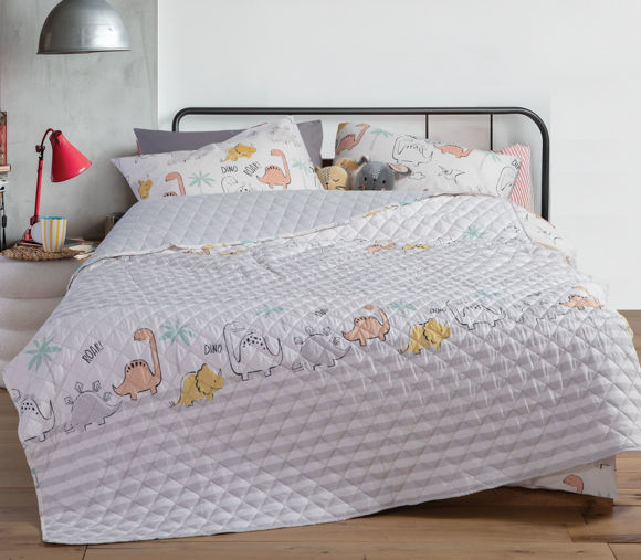 Εικόνα της ΠΑΙΔΙΚΟ ΚΟΥΒΕΡΛΙ ΜΟΝΟ DINOSAUR ART 180X240