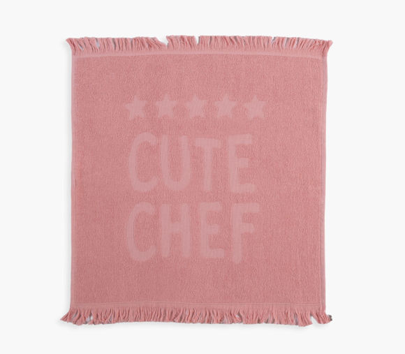 Εικόνα της ΠΟΤΗΡΟΠΑΝΟ CUTE CHEF PINK 50Χ50