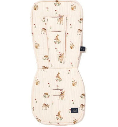 Εικόνα της Προστατευτικό Καροτσιού Bambiland Velvet Powder Pink (3 σημείων*)