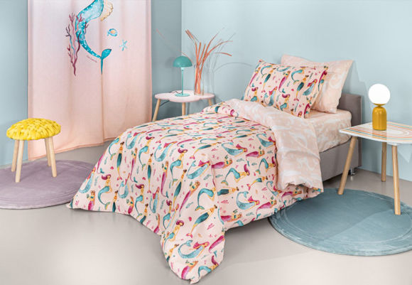 Εικόνα της Σετ 3τμχ Παιδικά Σεντόνια Merida Salmon