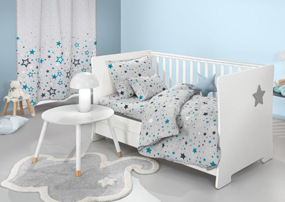 Εικόνα της Σετ 3τμχ Βρεφικά Σεντόνια Starland Silver