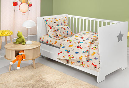 Εικόνα της Σετ 3τμχ Βρεφικά Σεντόνια Band Natural