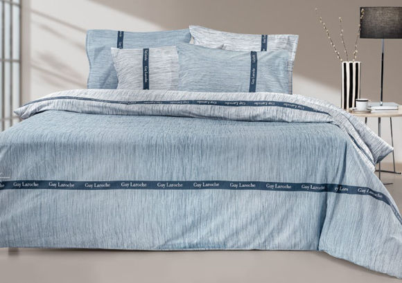 Εικόνα της Σετ 4τμχ Σεντόνια Avene Denim με Λάστιχο