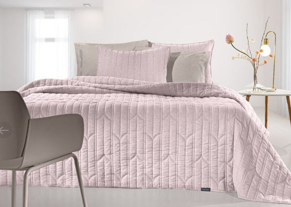 Εικόνα της Σετ 2τμχ Κουβερλί Aurora Sepia 240x250 Guy Laroche