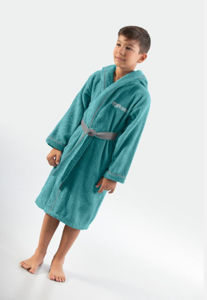 Εικόνα της Παιδικό Μπουρνούζι Kiddies Petrol No6-8