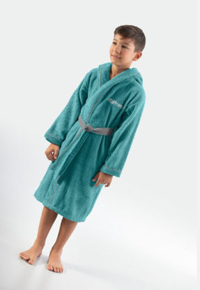 Εικόνα της Παιδικό Μπουρνούζι Kiddies Petrol No6-8