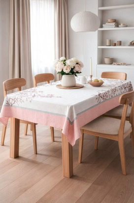 Εικόνα της Τραπεζομάντηλο 26 Pink 145x180