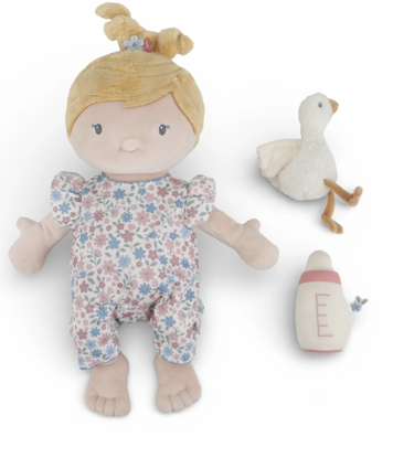 Εικόνα της LITTLE DUTCH. Υφασμάτινη κούκλα μωρό Julia (40 εκ.)