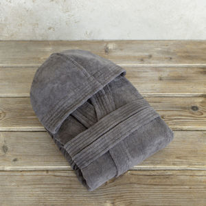Εικόνα της Μπουρνούζι Nima Zen Midnight Grey Large