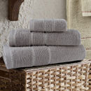 Εικόνα της Σετ Πετσέτες Μπάνιου (3τμχ) Nima Pivot Grey 450gsm