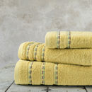 Εικόνα της Σετ Πετσέτες Μπάνιου (3τμχ) Nima Retour Mustard 450gsm