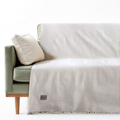 Εικόνα της LINO Ριχτάρι Καναπέ Τριθέσιο (180×300) Estate Εκρού