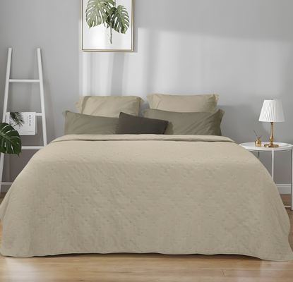 Εικόνα της LINO ΚΟΥΒΕΡΛΙ LIPE BEIGE 160Χ220