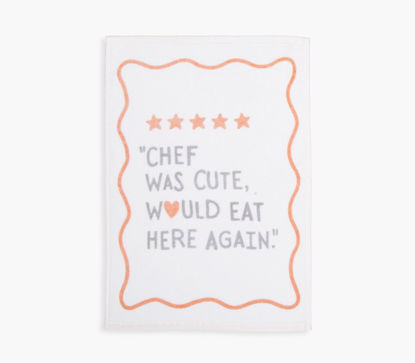 Εικόνα της ΠΟΤΗΡΟΠΑΝΟ ΒΕΛΟΥΤΕ CHEF WAS CUTE 40Χ60 ECRU