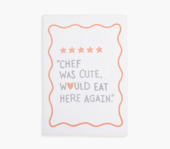 Εικόνα της ΠΟΤΗΡΟΠΑΝΟ ΒΕΛΟΥΤΕ CHEF WAS CUTE 40Χ60 ECRU