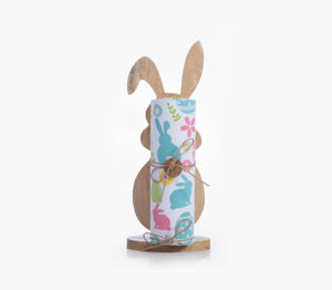 Εικόνα της ΞΥΛΙΝΟΣ ΛΑΓΟΣ ΜΕ ΠΟΤΗΡΟΠΑΝΟ RABBIT 40X70