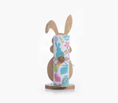 Εικόνα της ΞΥΛΙΝΟΣ ΛΑΓΟΣ ΜΕ ΠΟΤΗΡΟΠΑΝΟ RABBIT 40X70