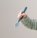 Εικόνα της Done By Deer Βρεφικό Σετ με Κουτάλια Easy Grip από Πλαστικό για 0+ μηνών Μπλε 3τμχ