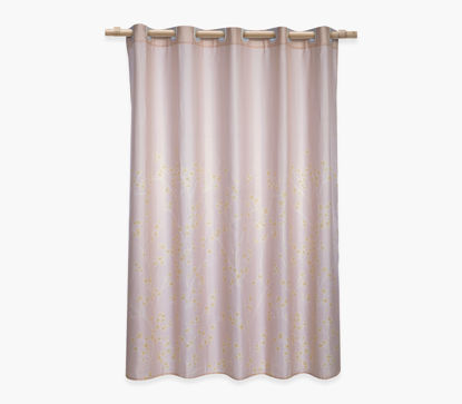 Εικόνα της ΚΟΥΡΤΙΝΑ ΜΠΑΝΙΟΥ FLORIVA 180X180 BEIGE