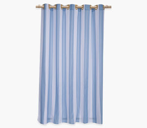 Εικόνα της ΚΟΥΡΤΙΝΑ ΜΠΑΝΙΟΥ VERTIA 180X200 DENIM