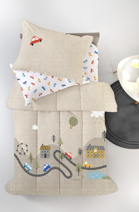 Εικόνα της Κουβερλί Roadtrip Natural Suede 160x230 Guy Laroche