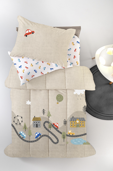 Εικόνα της Κουβερλί Roadtrip Natural Suede 160x230 Guy Laroche