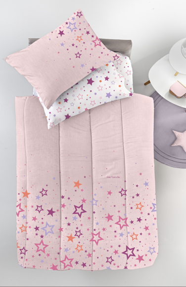 Εικόνα της Κουβερλί Starland Pink Suede 160x230 Guy Laroche