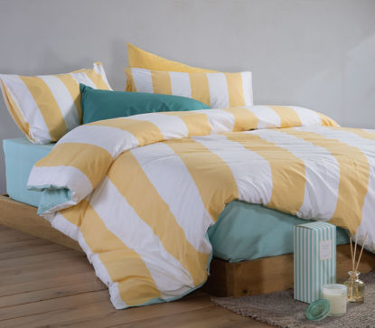 Εικόνα της ΣΕΤ ΣΕΝΤΟΝΙΑ ΒΑΜΒΑΚΕΡΑ ΜΟΝΑ CASUAL VERTIA YELLOW 170X270