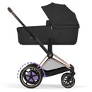 Εικόνα της Cybex e-Priam 5 Comfort Stroller 2-in-1 2026 – Frame Rosegold – Seat Pack Sepia Black