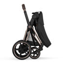 Εικόνα της Cybex e-Priam 5 Comfort Stroller 2-in-1 2026 – Frame Rosegold – Seat Pack Sepia Black
