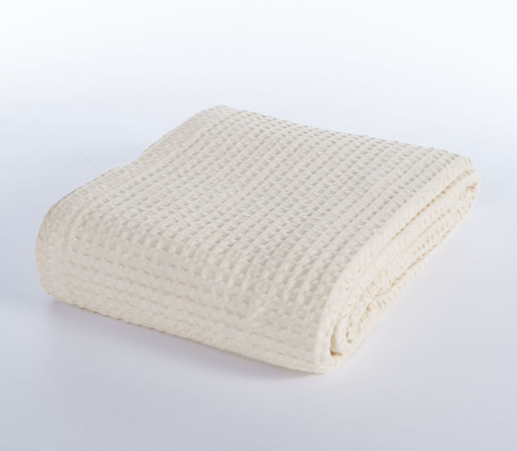 Εικόνα της ΚΟΥΒΕΡΤΑ ΠΙΚΕ ΜΟΝΗ NEW GOLF ECRU 180X240